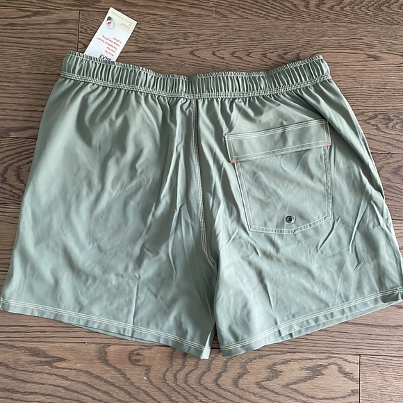 SAXX Oh Buoy 5” swim trunks, relaxed fit with slim fit liner. Color grey. - Picture 2 of 2